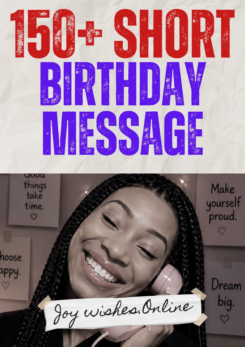 Top 150 Short Birthday Messages